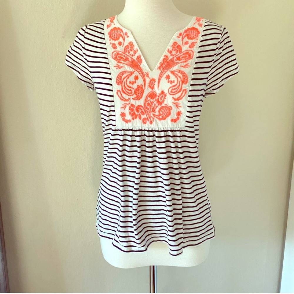 Boden Embroidered Top
